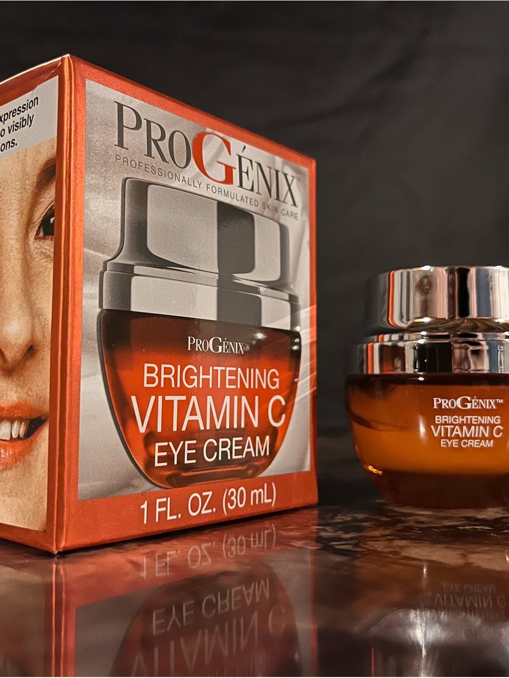 ProGenix Brightening Vitamin C Eye Cream - Orange